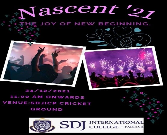 “Nascent ’21: The Joy of New Beginning” – Fresher’s Party - 2021