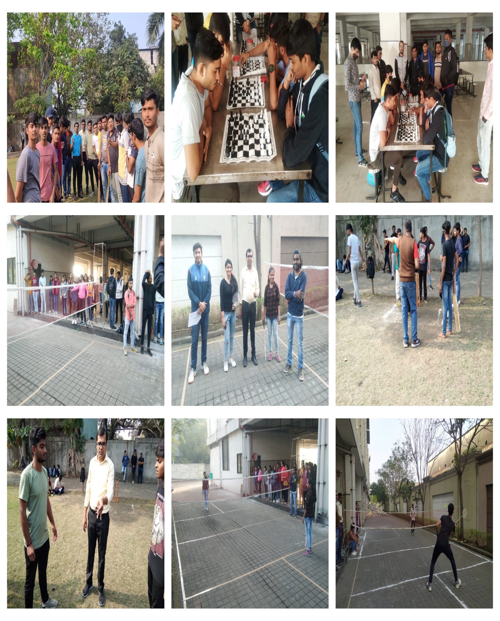 Inter class sports tournament week